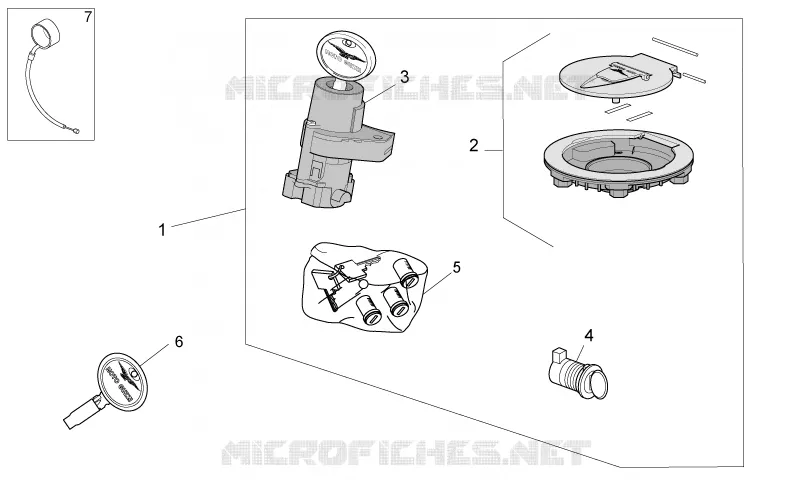 Lock hardware kit