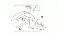 Front mudguard