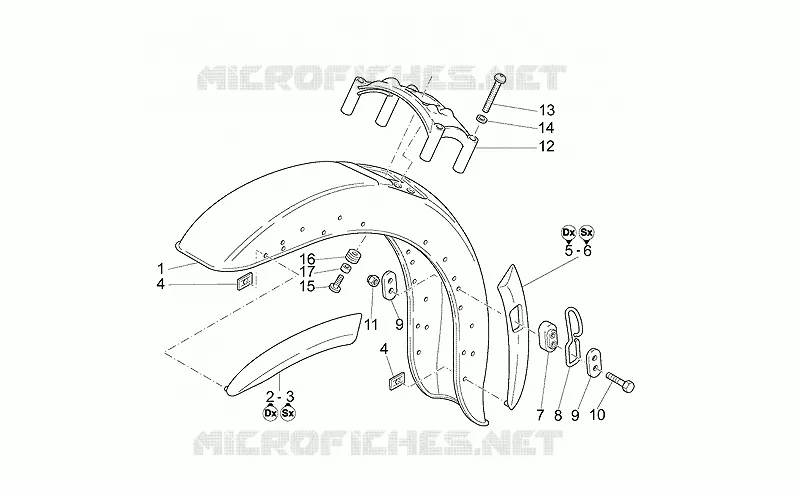 Front mudguard