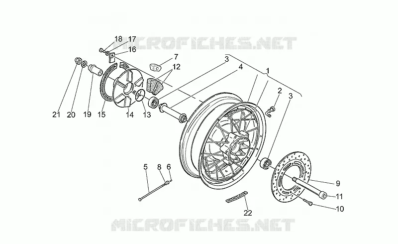 Rear wheel