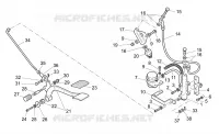Rear master cylinder