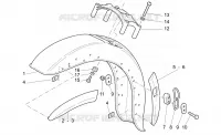 Front mudguard