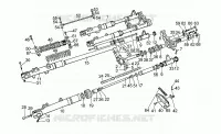 Front/rear shock absorber