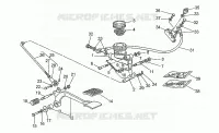 Rear master cylinder