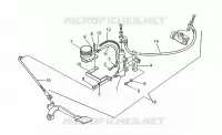 Rear brake m.cyl. mod.