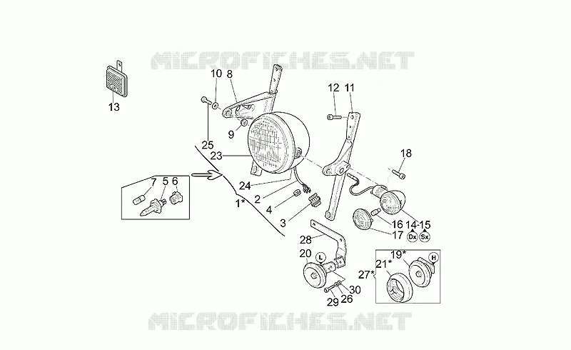 Headlight-Horn