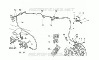 Rear brake system