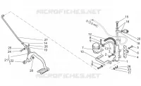 Rear master cylinder