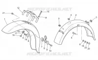 Front/Rear mudguard