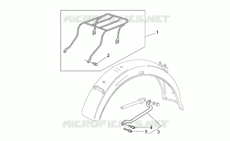 Small luggage rack