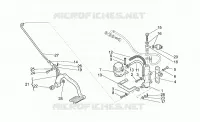Rear master cylinder
