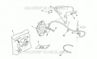 Rear brake caliper