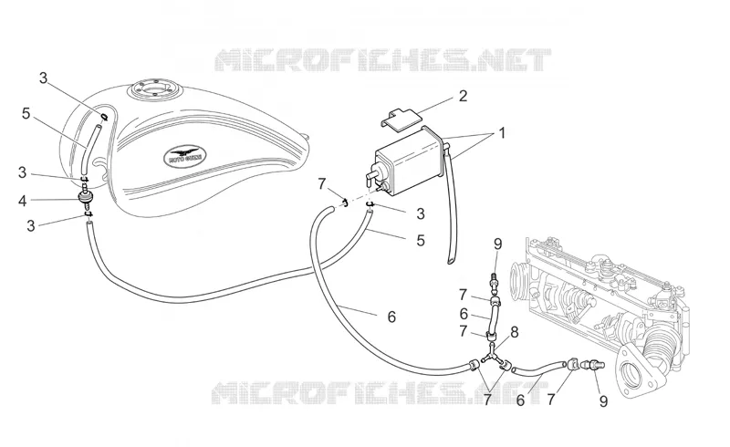 Fuel vapour recover system