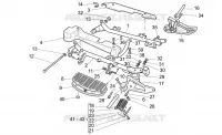 Craddle arm-Foot rests