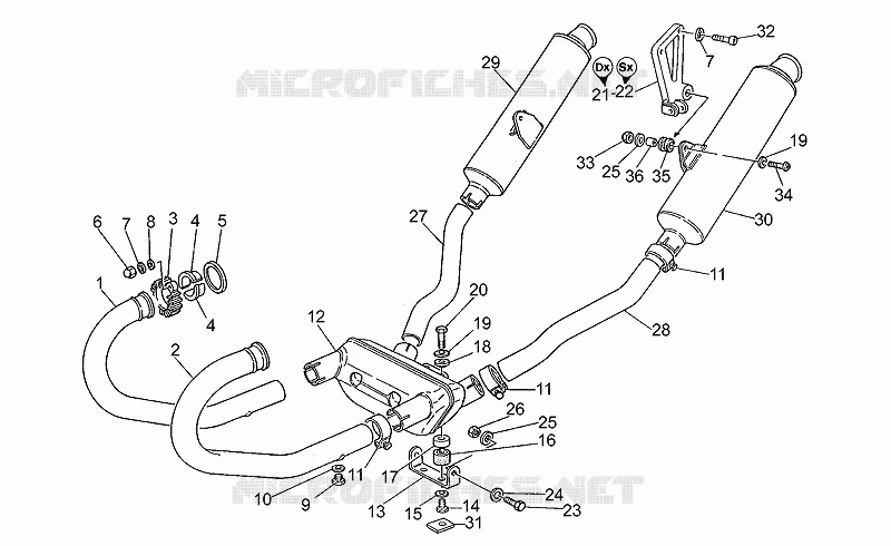 Exhaust unit