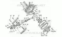 Rear bevel gear