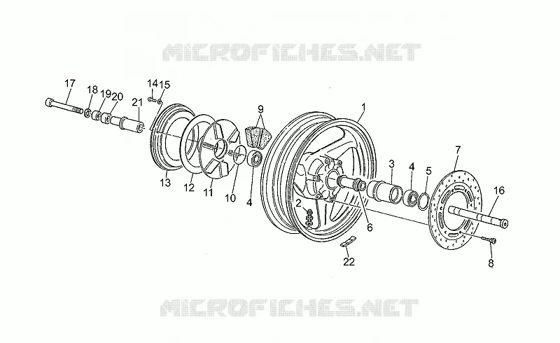 Rear wheel
