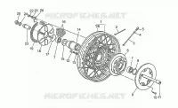 Rear wh, spokes, 2nd series