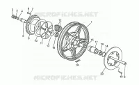 Rear wh, alloy, 2nd series
