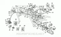 Front LH/rear brake system