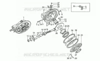Rear bevel gear