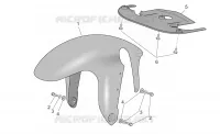 Front mudguard