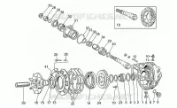 Rear bevel gear