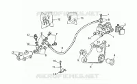 Rear brake caliper