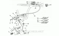 Rear brake system