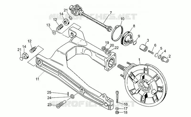 Swing arm