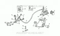 Rear brake caliper