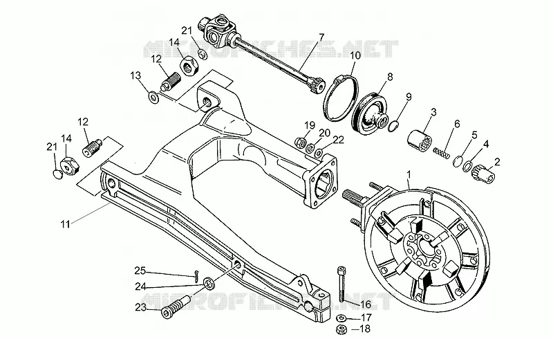 Swing arm