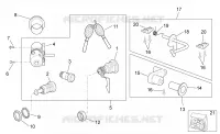 Decal - Lock hardware kit
