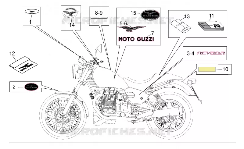Decal and plate set