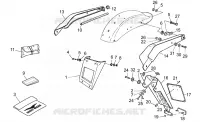 Rear body  - Plate holder