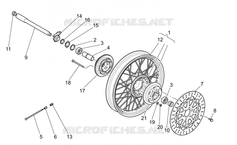 Front wheel I