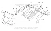 Rear body - Mudguard