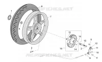 Rear wheel - drum brake