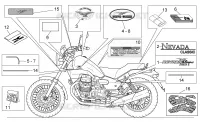 Decal and plate set