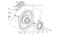 Rear wheel