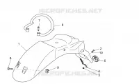 Rear body - Rear handle