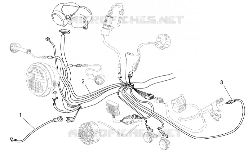 Front electrical system