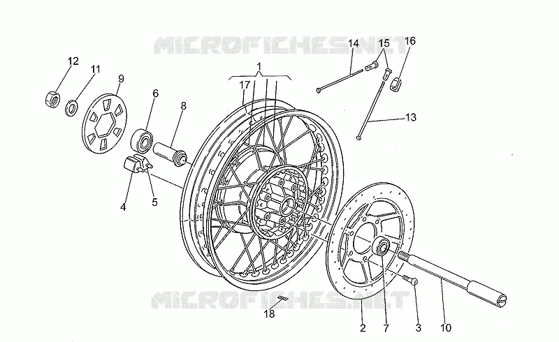 Rear wheel