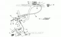 Rear master cylinder