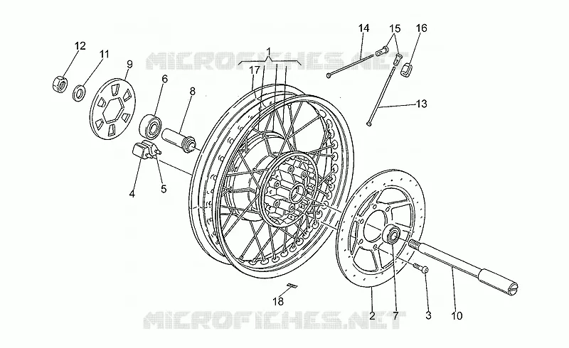Rear wheel