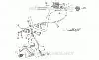 Rear master cylinder