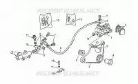 Rear brake caliper