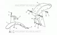 Front/Rear mudguard