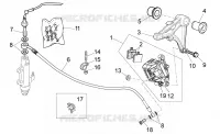 Rear brake caliper