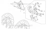 Front brake caliper